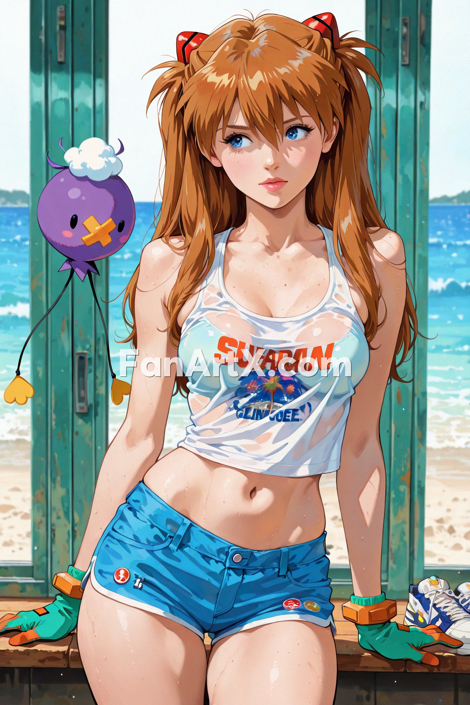 Asuka Langley Soryu fanart - Neon Genesis Evangelion Character 1273497